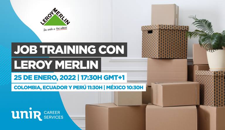 Inscríbete en el ‘Job Training’ que impartirá Leroy Merlin