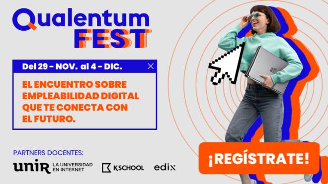 ¡Llega Qualentum Fest! La Feria Virtual de Empleo del Sector Digital